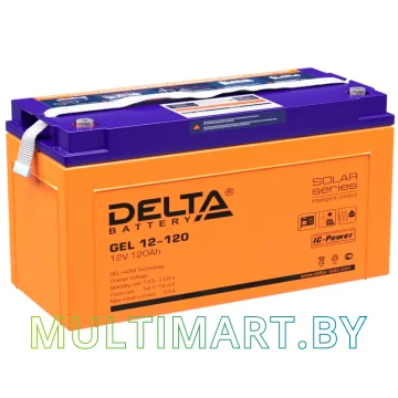 Аккумулятор для ИБП Delta GEL 12-120 (12В/120 А·ч)